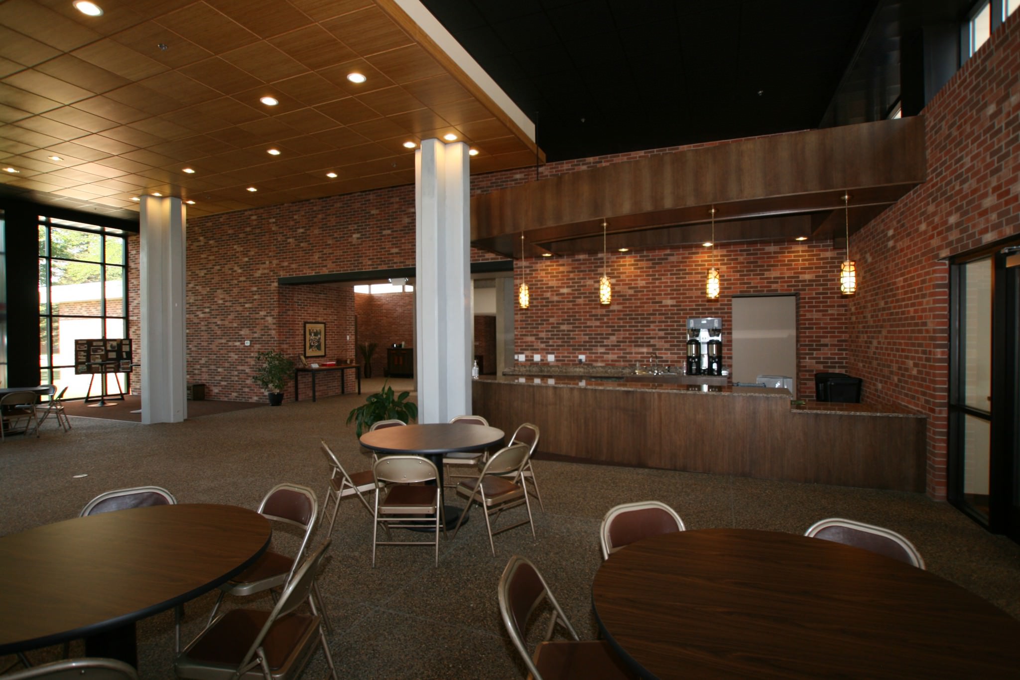 First Lutheran reception area