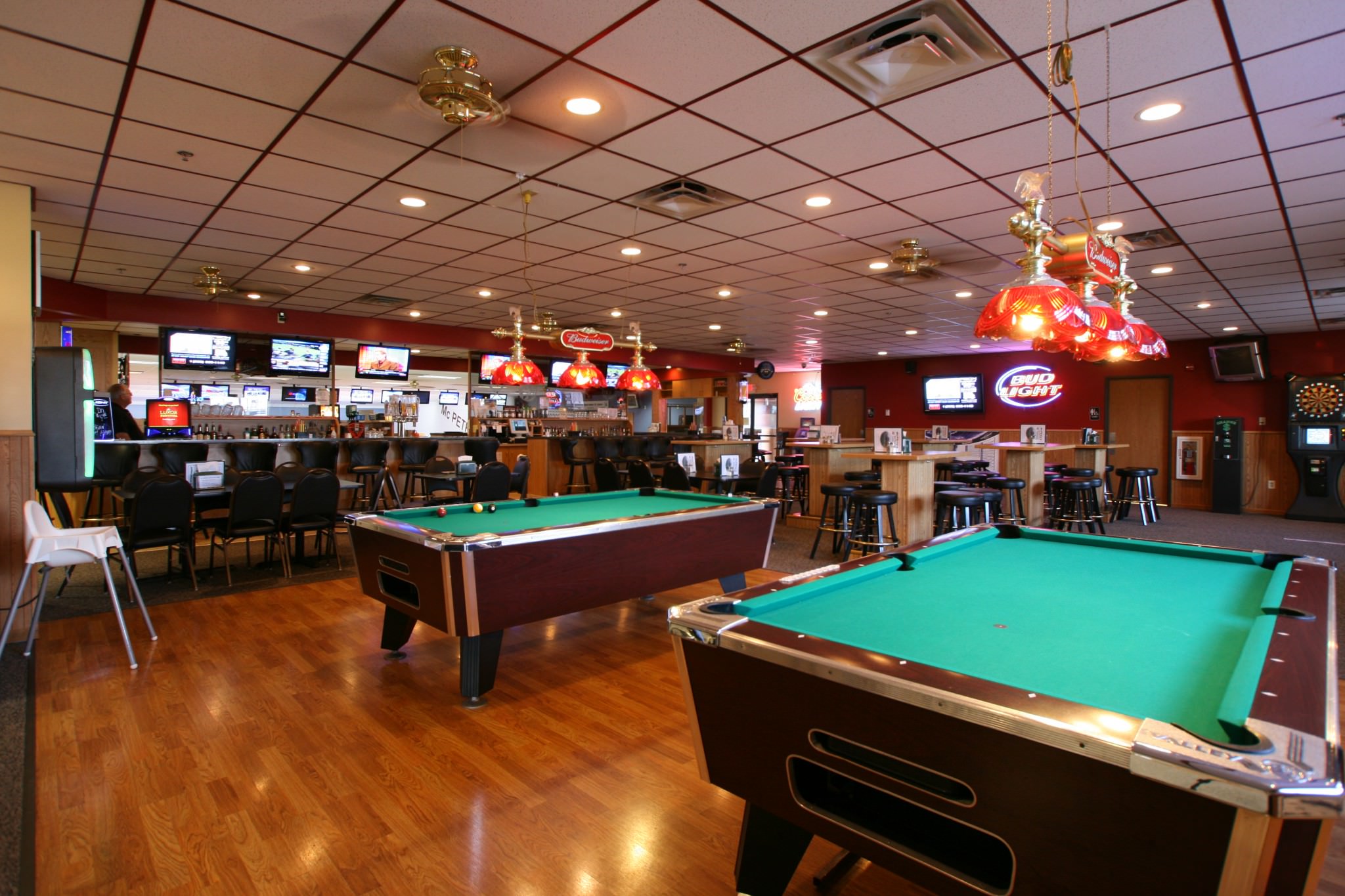 McPete's pool tables