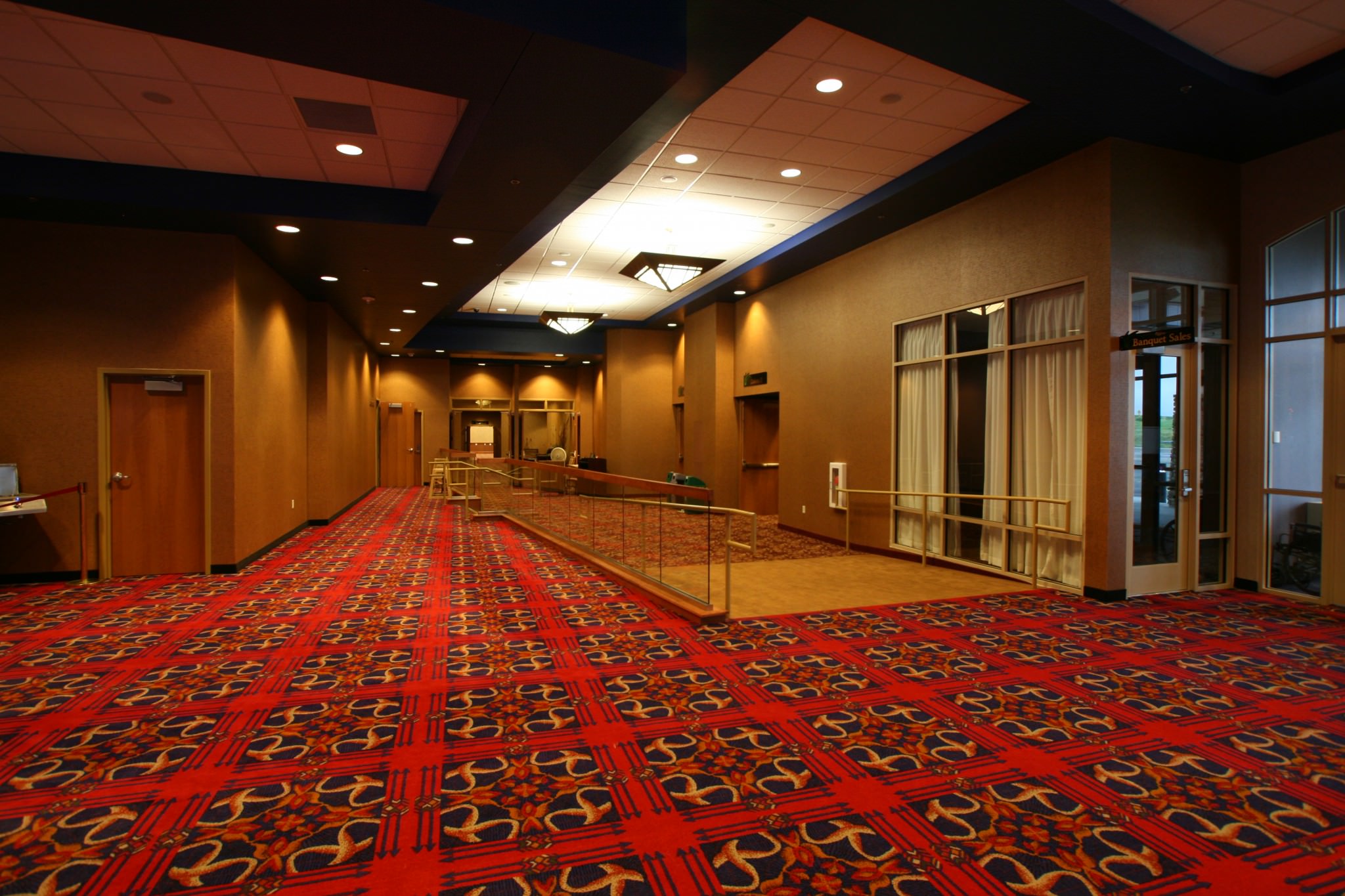 Prairies Edge Casino hallway